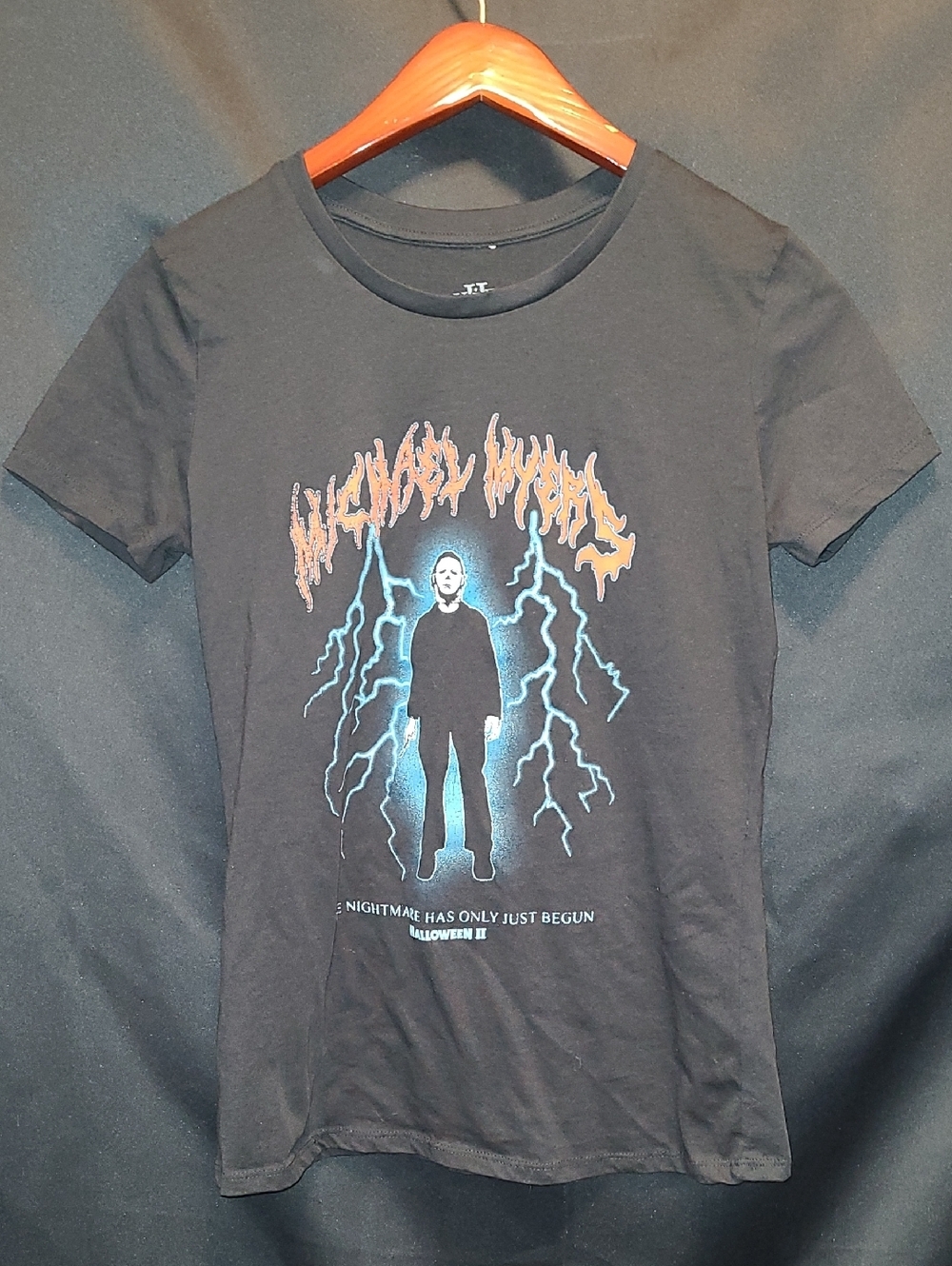 Halloween II Mens SMALL T Shirt Michael Myers The Nightmare Has Only Just Begun